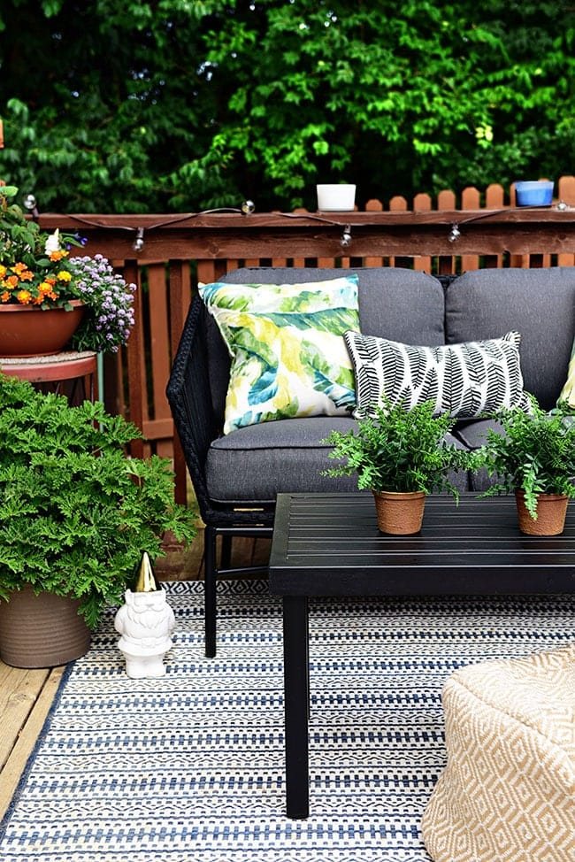 Learn How to Decorate a Small Deck or Patio at cetcu.com