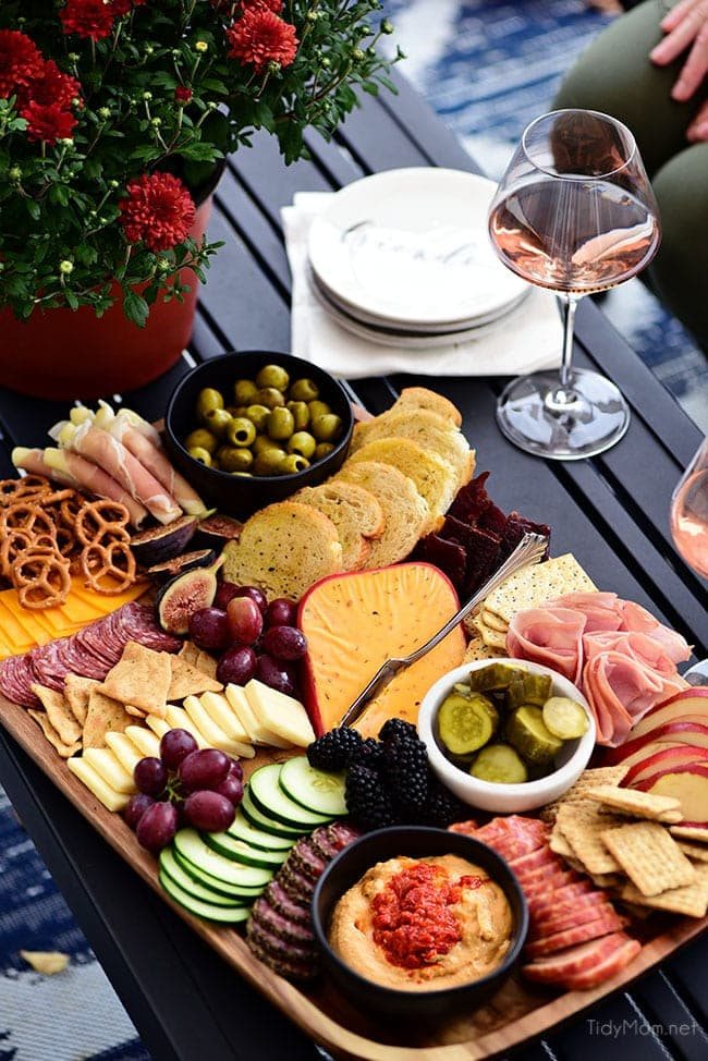 Easy and Elegant Meat and Cheese Board