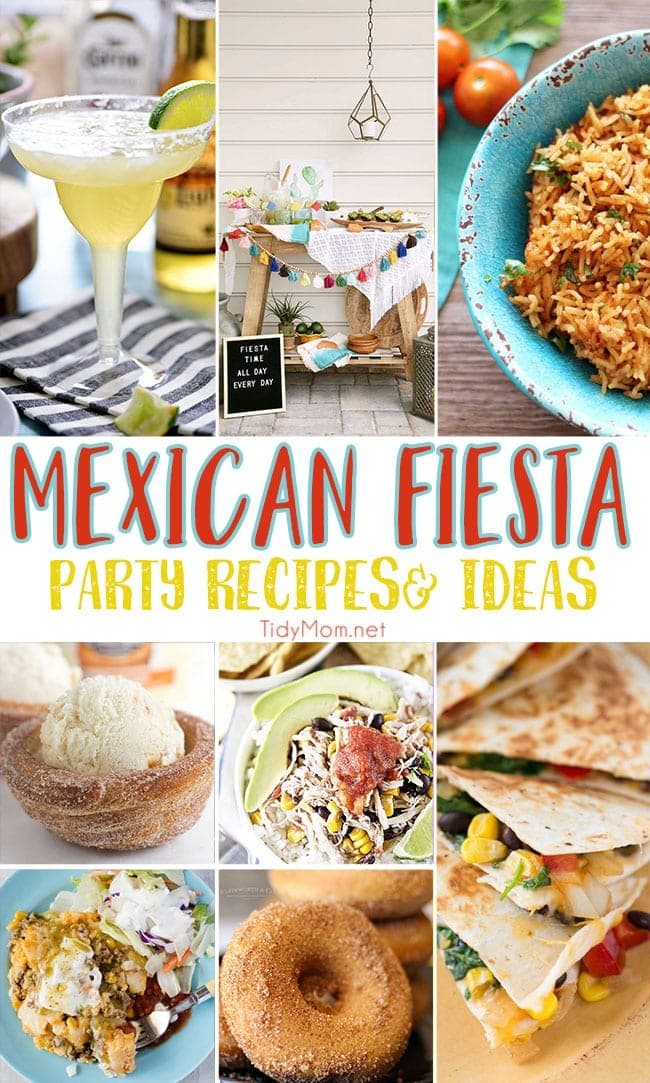 Mexican Fiesta Party Recipes and Ideas
