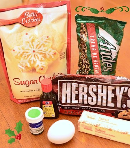 mint cookie ingredients