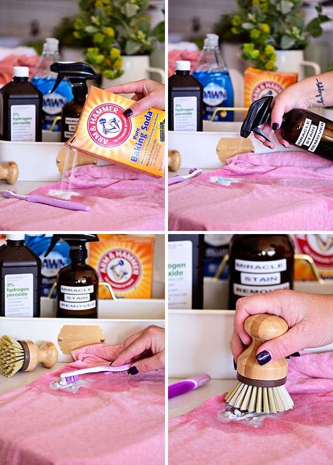 how to remove clothing stains with homemade stain remover