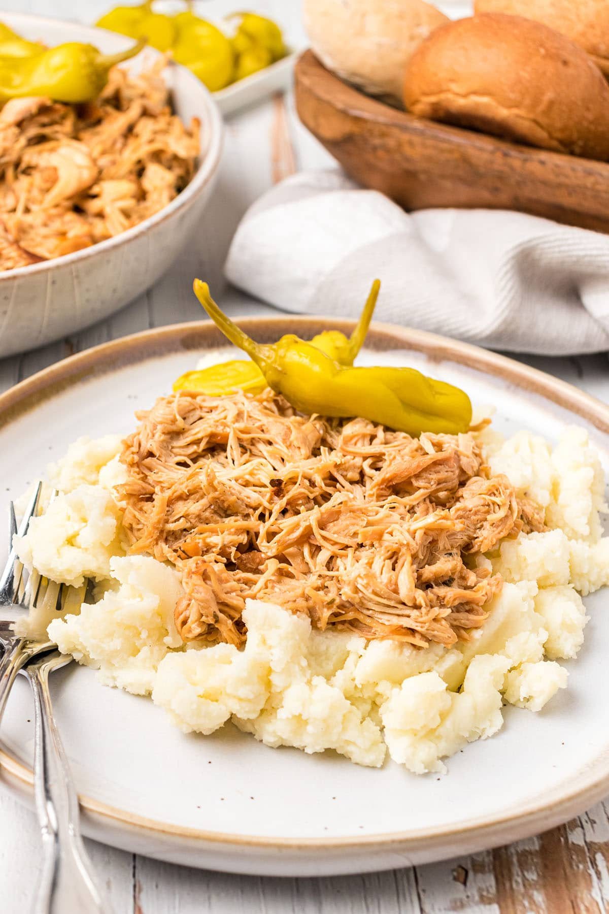 Mississippi Chicken Slow Cooker Recipe Dump Dinner