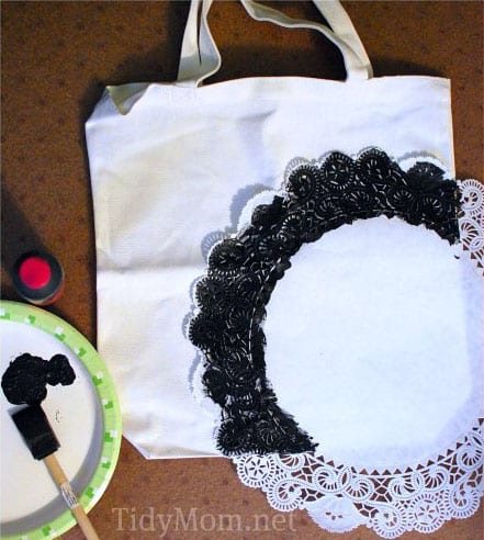 Learn how to stencil a personalized monogram canvas bag at cetcu.com
