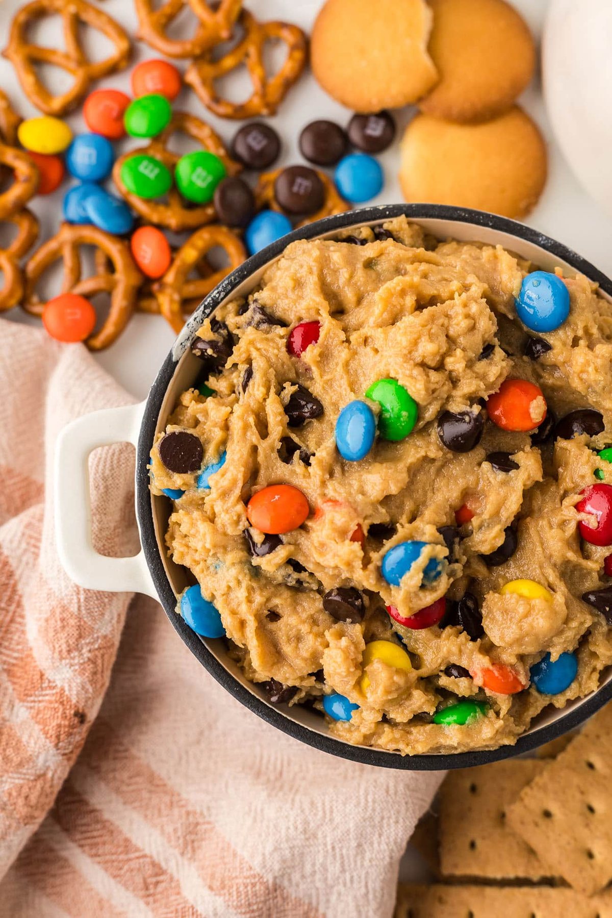 Monster Cookie Dough Dip Recipe