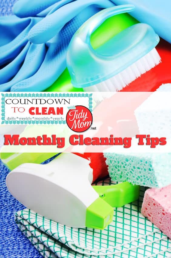 Countdown to Clean Series: Monthly Routines