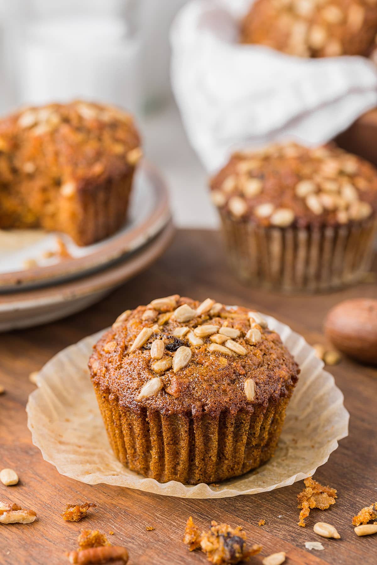 Morning Glory Muffins (& Energy Snack)