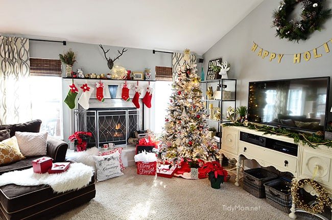 Christmas Holiday Home Tour at cetcu.com