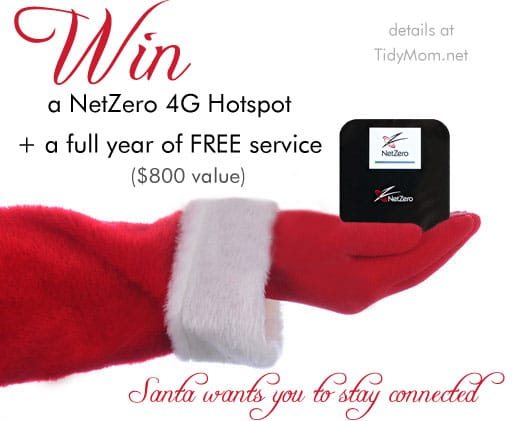 Stay Connected with NetZero 4G Hotspot {$800 Giveaway}