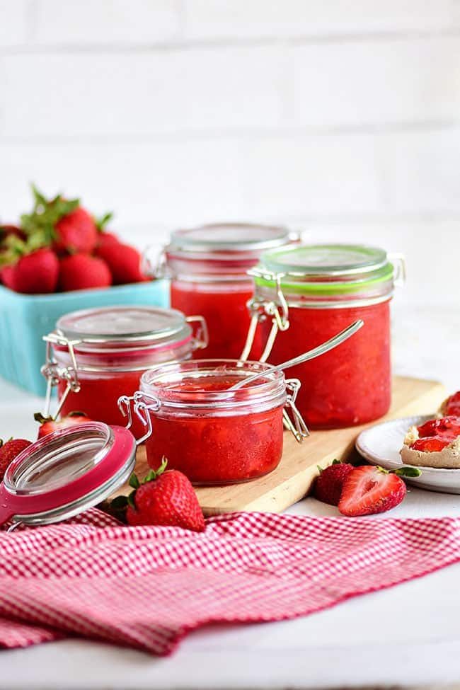 No-Cook Strawberry Freezer Jam Recipe