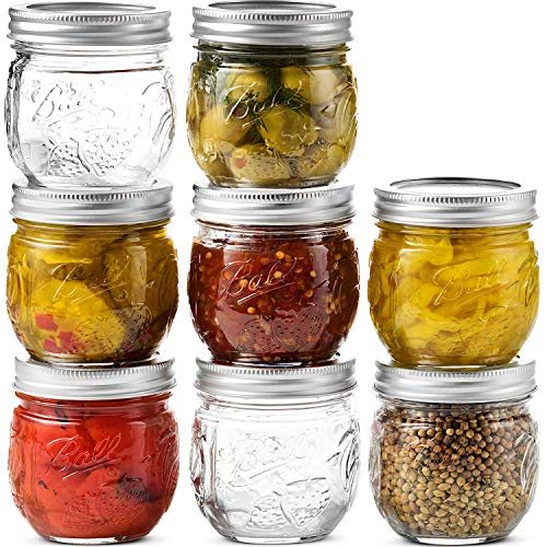 8 oz (1/2 pint) Ball Regular Mason Jar