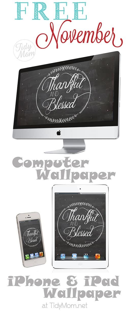 November Decorate Your Desktop & iPhone Freebie | I’m Lovin’ It