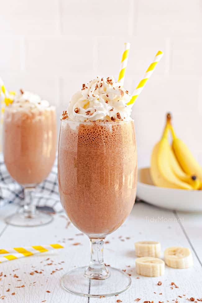 Nutella Banana Milkshake