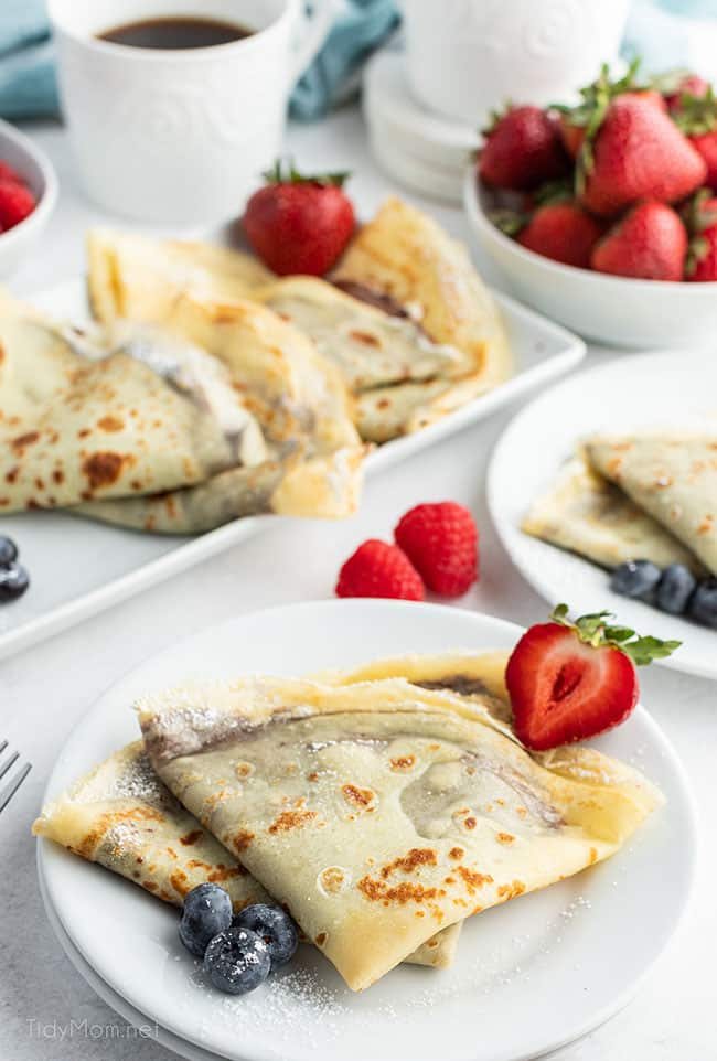 Easy Nutella Crepes