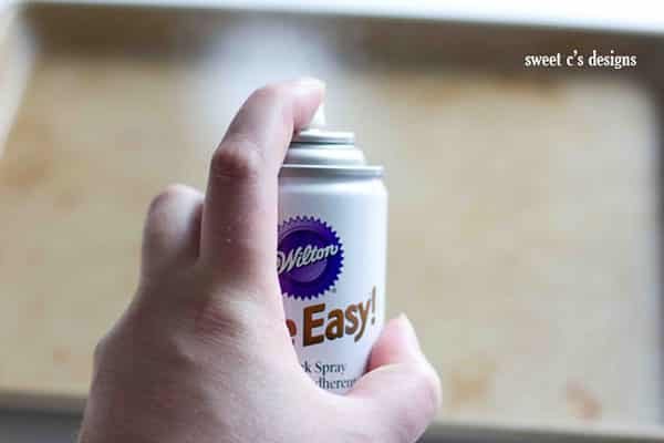 no-stick spray