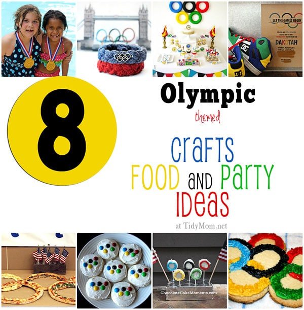 Olympics Crafts Food and Party Ideas: I’m Lovin It Wrap Up: