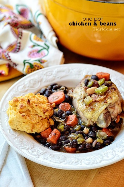 One Pot Chicken and Beans