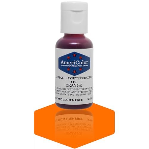 Americolor Soft Gel Paste Food Coloring, Orange