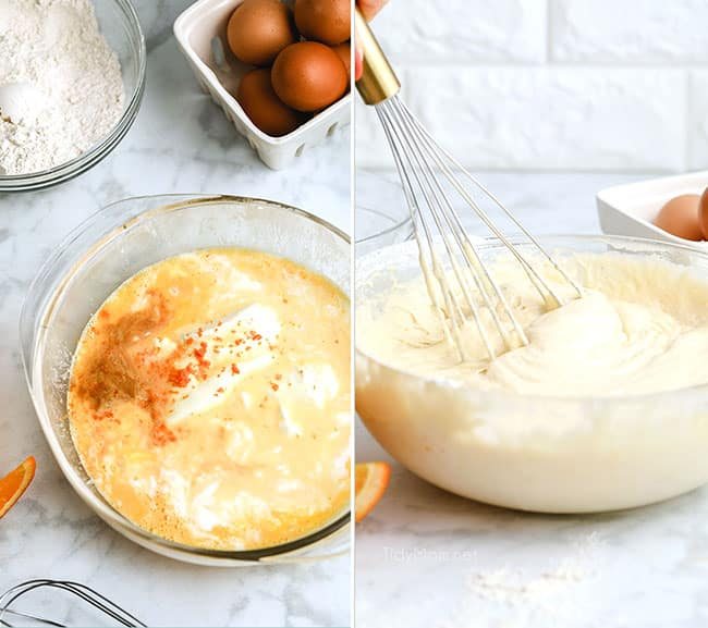 pancake batter