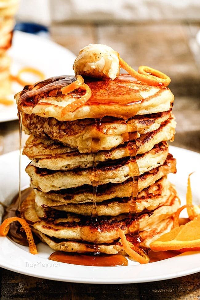 stack of pancakes