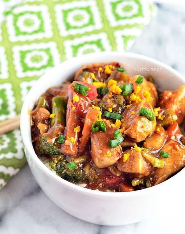 Easy Spicy Orange Chicken Recipe (VIDEO)