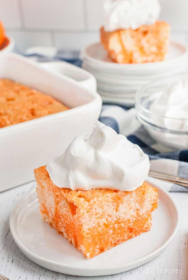 Orange Creamsicle Cake