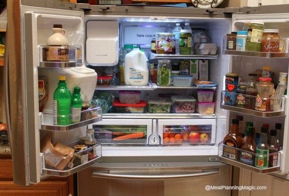 Refrigerator Organization Tips to help you save time and money and cook up some delicious meals for your family. more tips at cetcu.com
