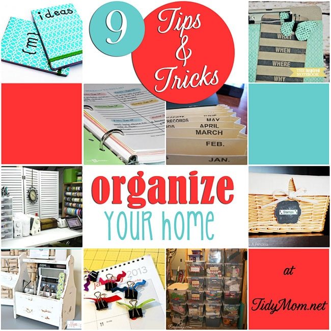 Organizing Tips for the Home: I’m Lovin’ It Features