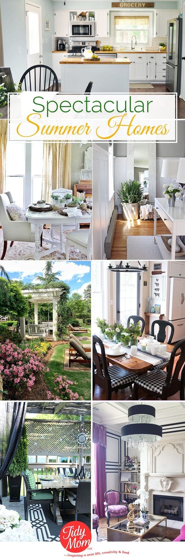 Spectacular Summer Homes | I’m Lovin’ It {linky party}