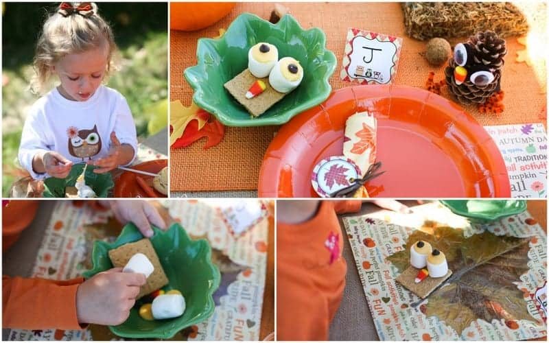Owl Smores Thanksgiving