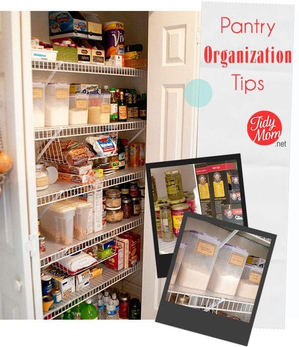 Pantry Organization tips at cetcu.com