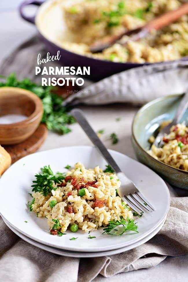 Easy Baked Parmesan Risotto Recipe