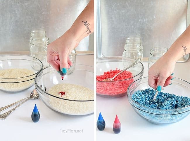How to Make Colored Rice at cetcu.com