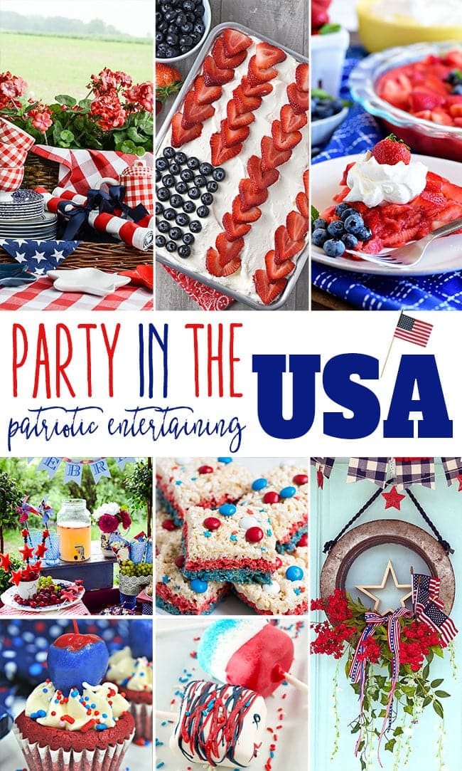 Party in the USA- Patriotic Themed Entertaining Ideas