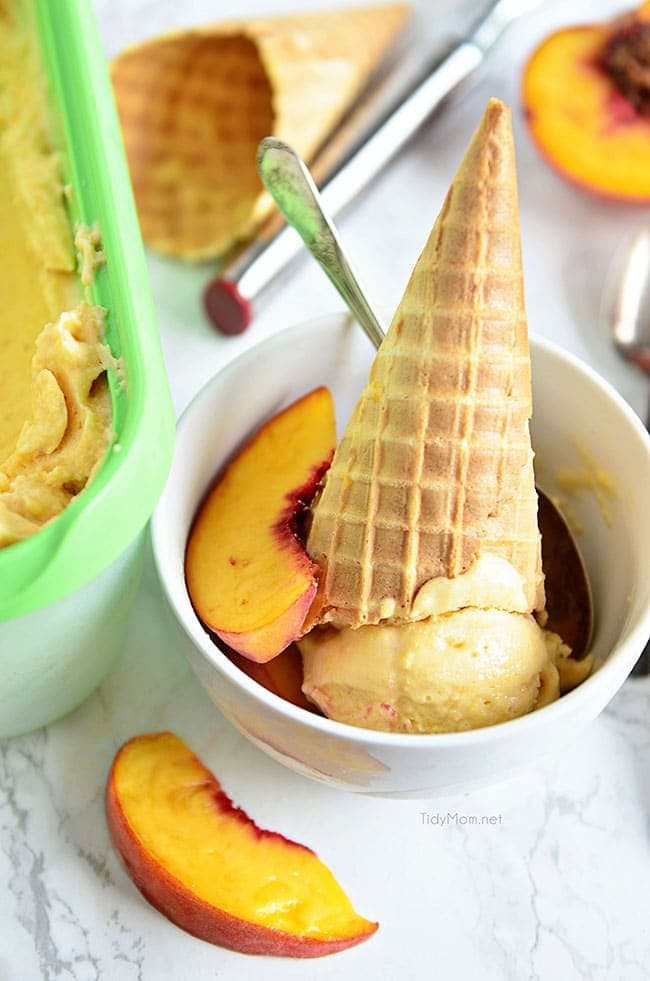 2 ingredient, no-churn homemade sherbet recipe from Cheryl Sousan at cetcu.com