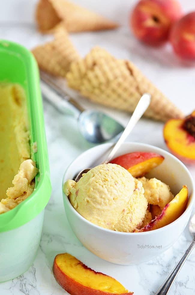 2 ingredient, no-churn homemade sherbet recipe from Cheryl Sousan at cetcu.com