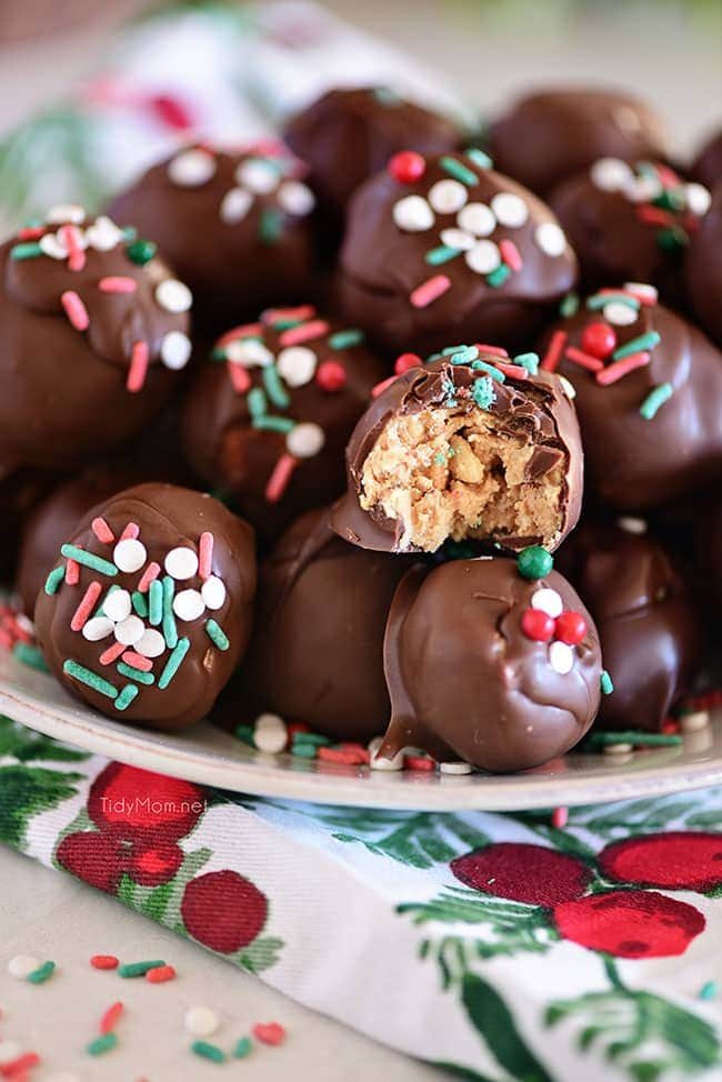 Rice Krispy Peanut Butter Balls