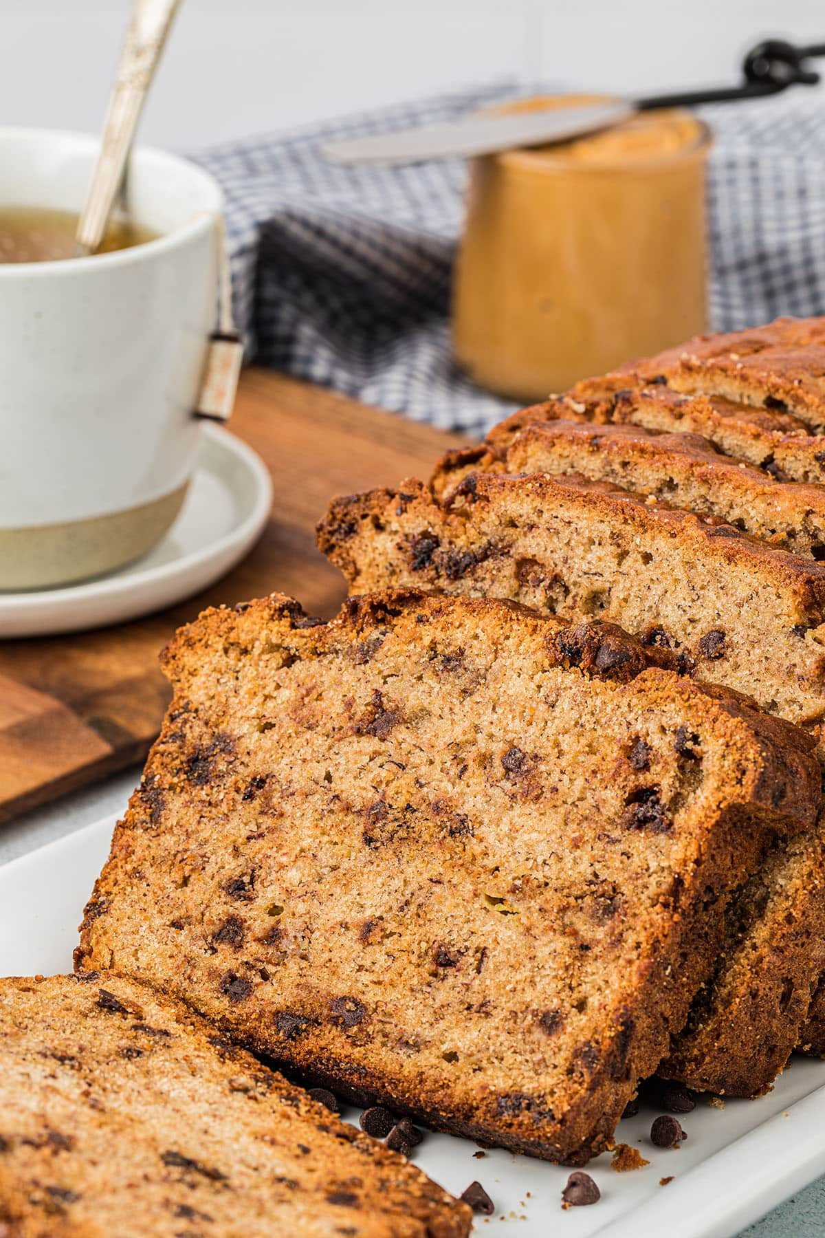 Peanut Butter Banana Quick Bread Recipe