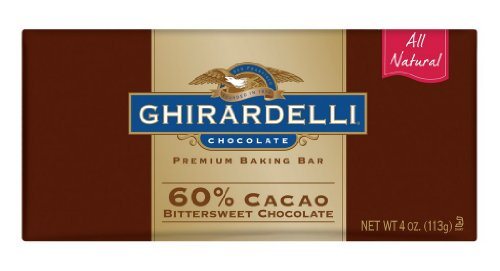 Ghirardelli Chocolate Baking Bar, 60% Cacao Bittersweet Chocolate