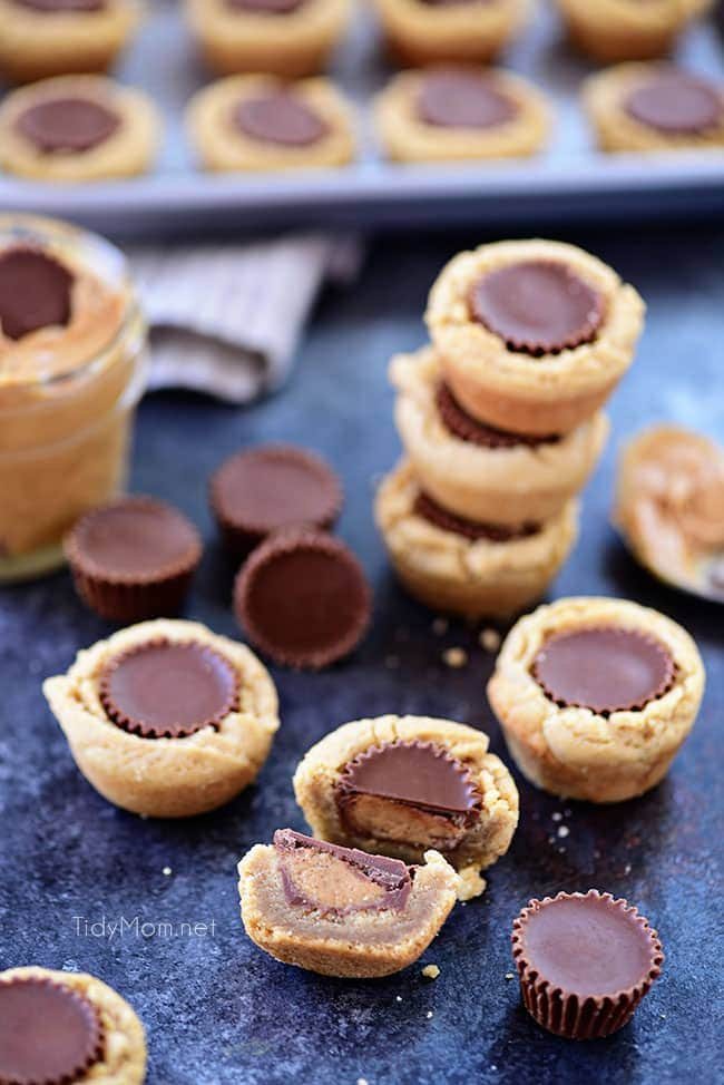 f you like Reese’s Peanut Butter Cups, you’re going to LOVE these Peanut Butter Cup Cookies. They are super easy to make, if you follow a few tips I’m sharing. Get the cookie cups recipe and tips at cetcu.com