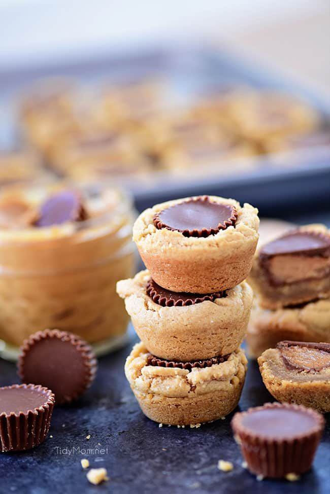 f you like Reese’s Peanut Butter Cups, you’re going to LOVE these Peanut Butter Cup Cookies. They are super easy to make, if you follow a few tips I’m sharing. Get the cookie cups recipe and tips at cetcu.com