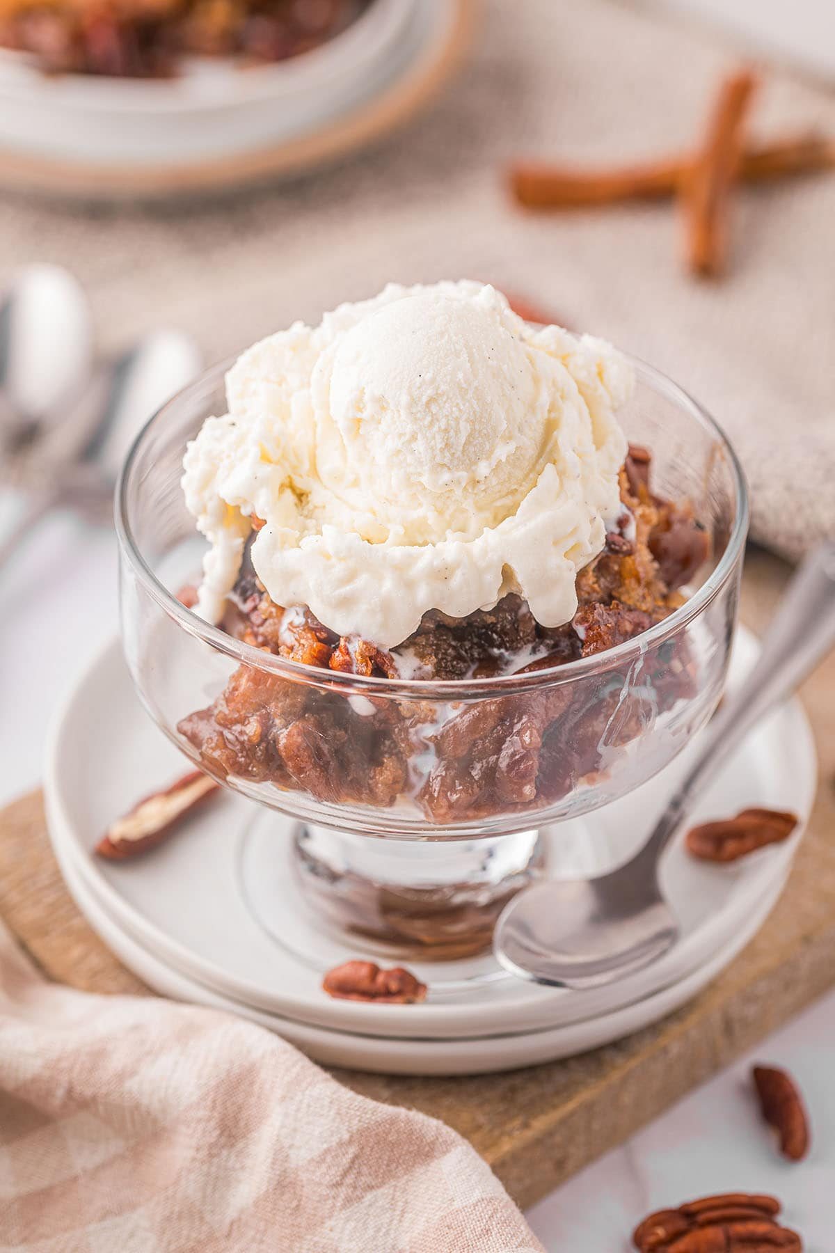 Easy Pecan Pie Cobbler Recipe (Hot Water Cobbler)
