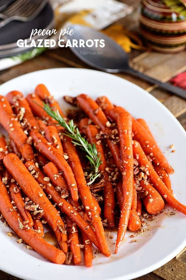Pecan Pie Glazed Carrots