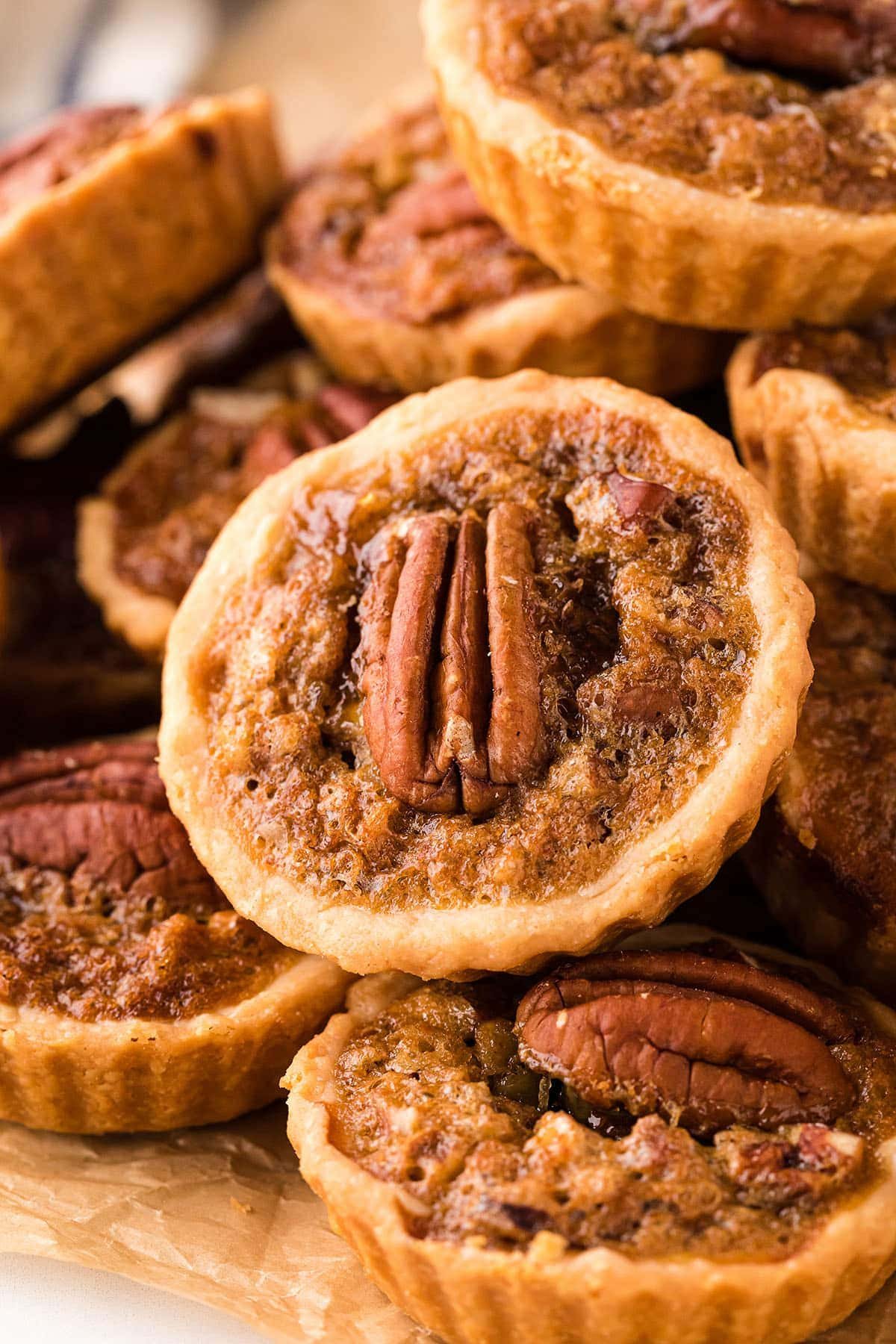 Pecan Tassies (Mini Pecan Pie Bites)