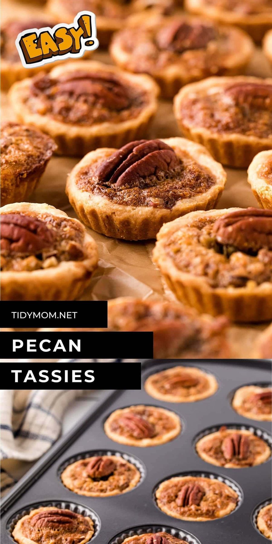 little bite sized pecan pies
