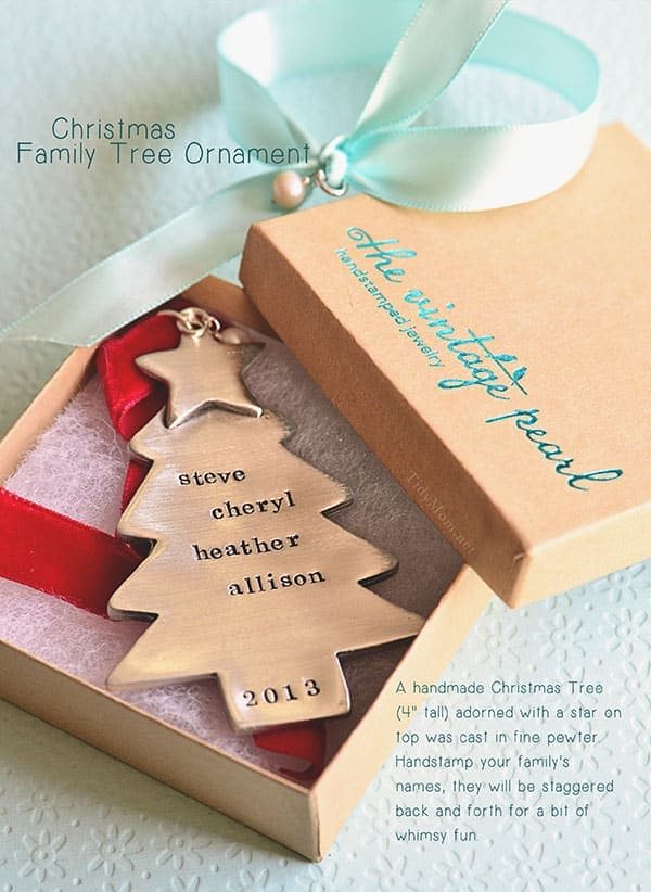 Personalized Family Tree Ornament Giveaway | I’m Lovin’ It