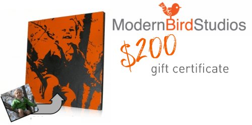 Modern Bird giveaway
