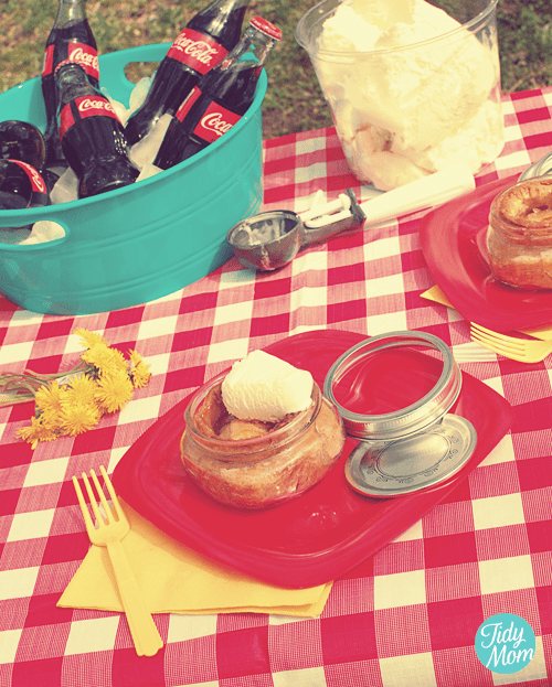 Pie in a jar Virtual Earth Day Picnic