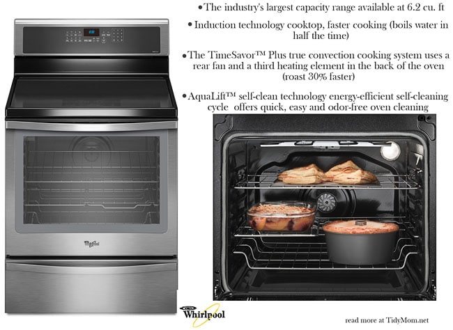 Whirlpool Induction Range with Convection Cooking at cetcu.com