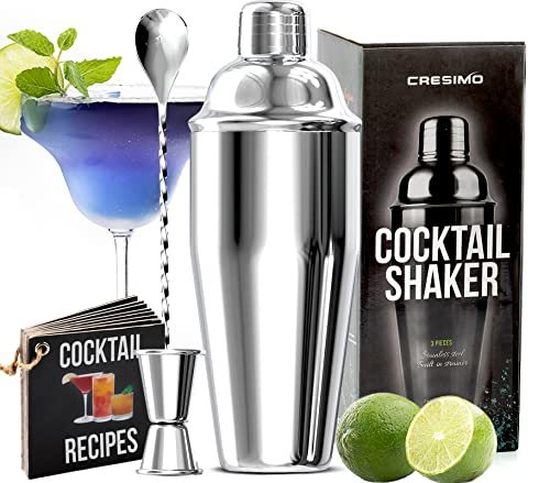 Cocktail Shaker Bar Set with Accessories
