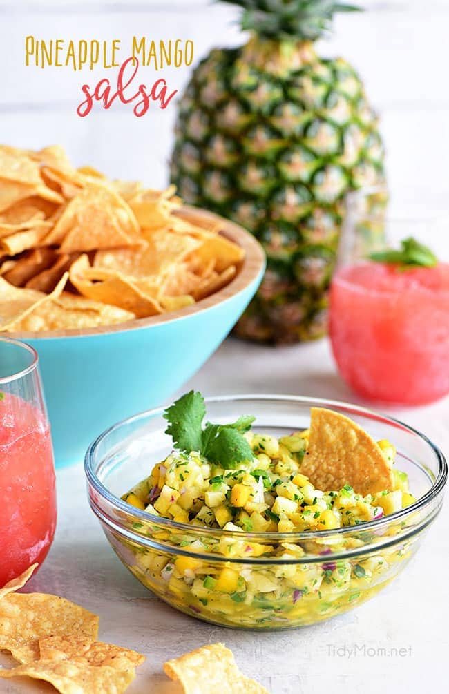 Pineapple Mango Salsa {VIDEO}